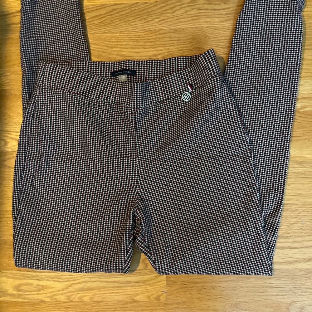 Tommy Hilfiger Black and Red  Checkered Pants size 10